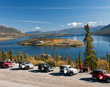 Explore North cities by car - Whitehorse, Atlin, Skagway